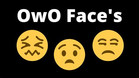 OwO Face w – Font Online