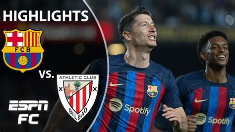 Barcelona vs. Athletic Club | LaLiga Highlights | ESPN FC - Win Big Sports