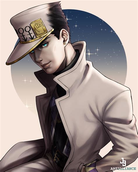 ArtStation - Kujo Jotaro (Fan art)