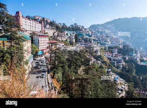 Shimla, a hill station in India Stock Photo - Alamy