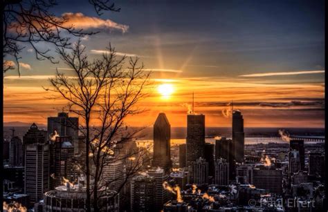 Montreal sunset | Montreal, Sunset, San francisco skyline