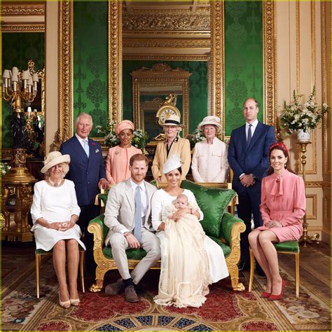 Meghan Markle & Prince Harry Share Photos from Archie's Christening ...