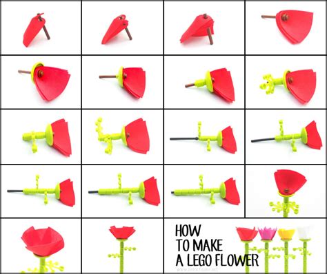 Brickfinder - LEGO Flower Instructions