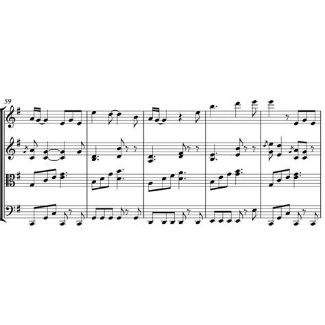 Jason Aldean - You Make It Easy - Sheet Music for String Quartet