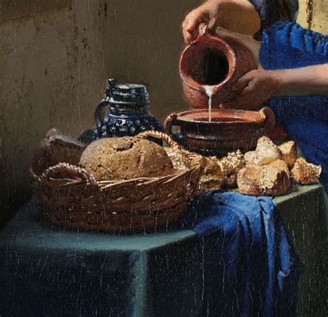 The Milkmaid by Johannes Vermeer | DailyArt Magazine