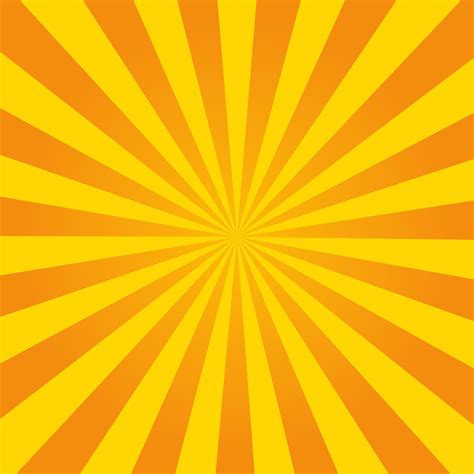 Retro ray orange background | Retro background, Orange background, Sunburst