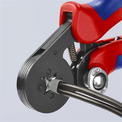 KNIPEX 7-in Round Jaw Crimping Pliers in the Pliers department at Lowes.com