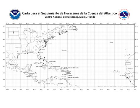 Mapa De Huracanes Caribe