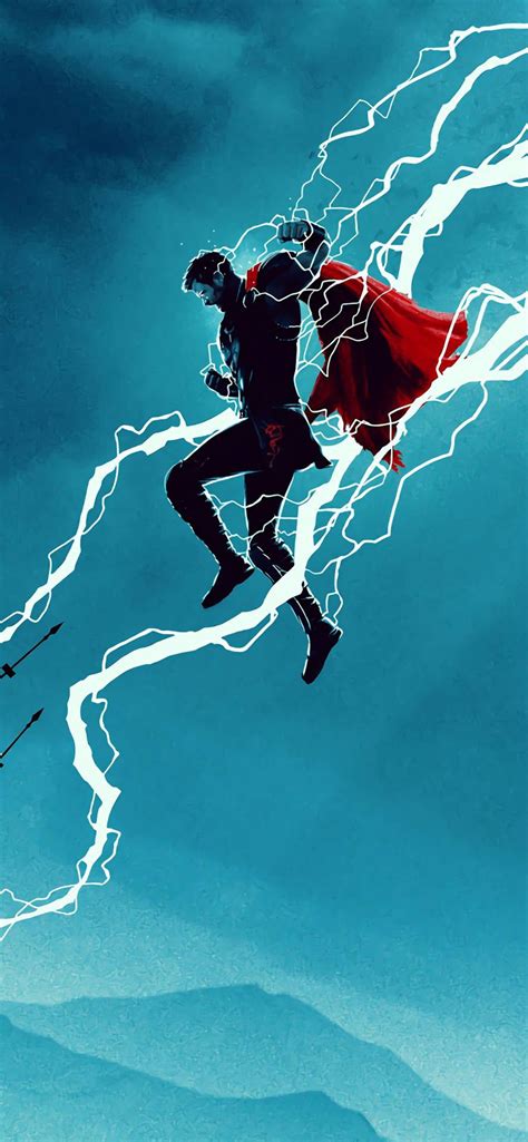 Free download Download Thor Lightning 4k Marvel Iphone Wallpaper [887x1920] for your Desktop ...