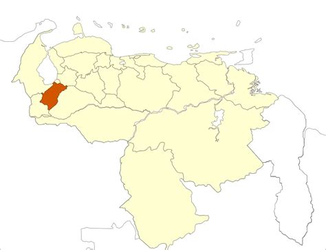 Venezuela Merida State Location - MapSof.net