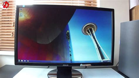 ASUS VE248H 24" LED backlit LCD monitor unboxing - YouTube