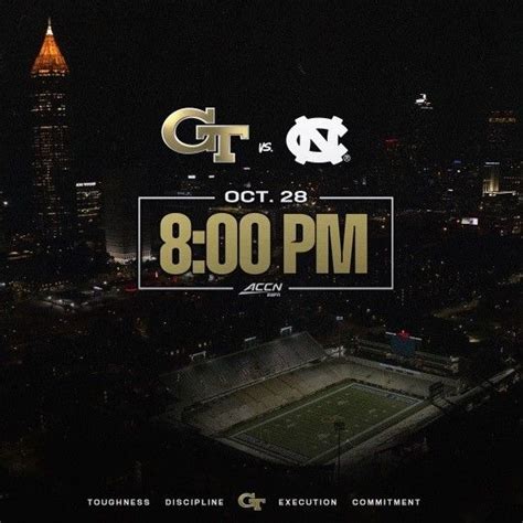 Tech-Carolina Tabbed for Primetime – Football — Georgia Tech Yellow Jackets