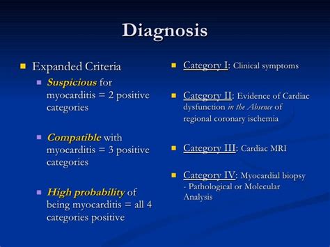 Myocarditis Diagnosis / Myocarditis in the pediatric population can be a challenging diagnosis ...