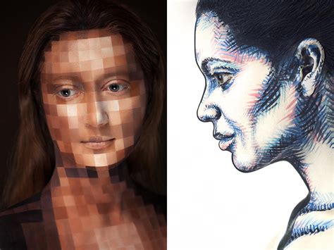 Mind-Blowing Portraits Made to Look Like 2D Drawings Using Makeup and ...