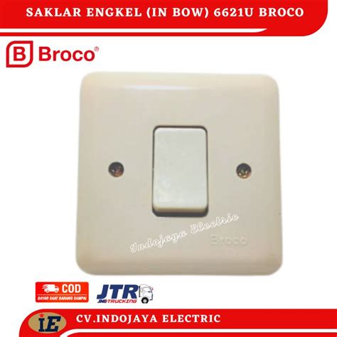 Jual Saklar BROCO / Saklar Tunggal BROCO / Saklar Engkel BROCO / Saklar ...