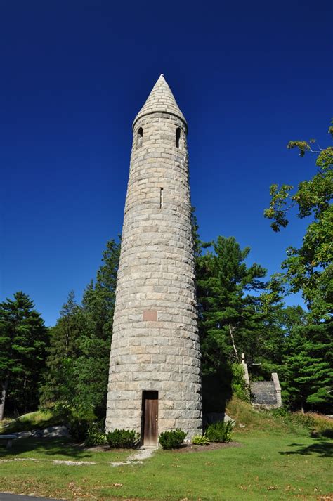 The Reversed View of Massachusetts: Irish Round Tower, Milford