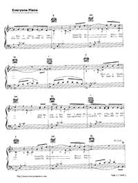 Stuck on You-Lionel Richie- Free Piano Sheet Music & Piano Chords