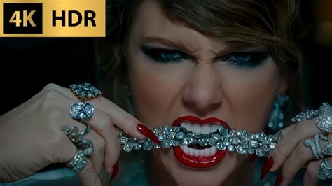 4K Remastered - Look What You Made Me Do by Taylor Swift | Reputation | 2017 - YouTube