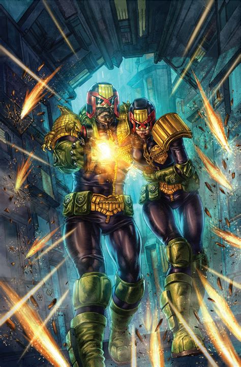 Judge Dredd - Under Siege 04 Cover Art by Alan Quah | Judge dredd ...