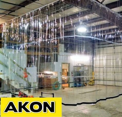 Industrial Warehouse Draft Curtains - Akon – Curtain and Dividers