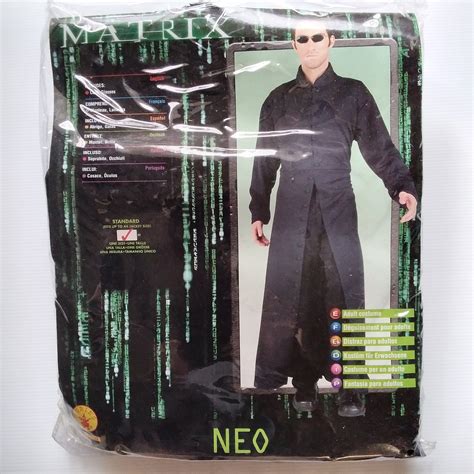 Adult Costume – Neo (Matrix) – Size Standard (OLD STOCK) – The Party ...