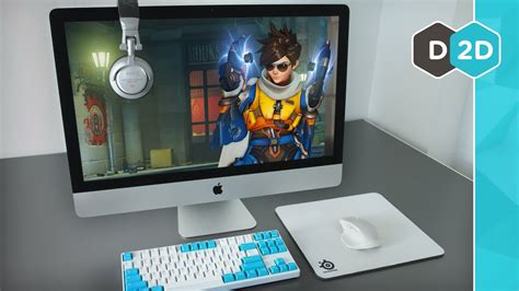 $5300 27" iMac (2017) - Can It Play Games Well? - YouTube