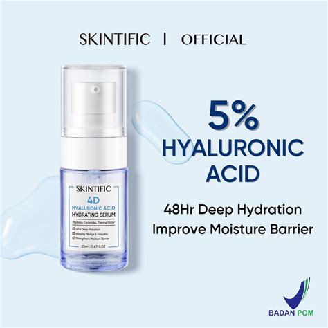 Skintific 4D Hyaluronic Acid Hydrating Serum 20ml