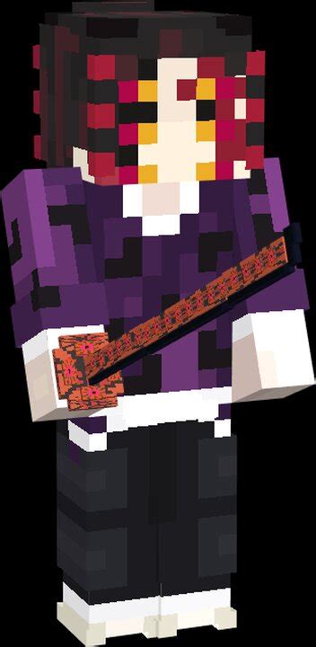 Kimetsu No Yaiba Kokushibou's Blade Minecraft Texture Pack