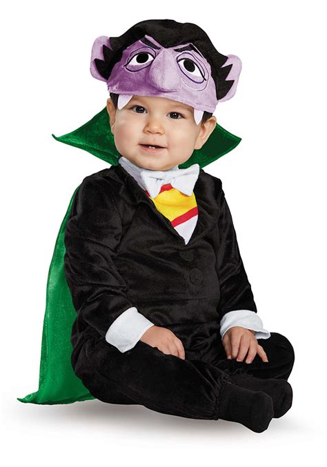 Sesame Street Deluxe Count Costume for Infant/Toddler