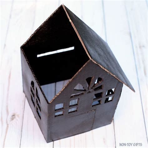 Cardboard Haunted House Luminaries to Make for Halloween in 2022 | Haunted house, Haunted house ...