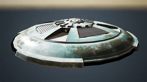 UFO KIT BASH 1 16 Low Poly PBR UFOs in Props - UE Marketplace