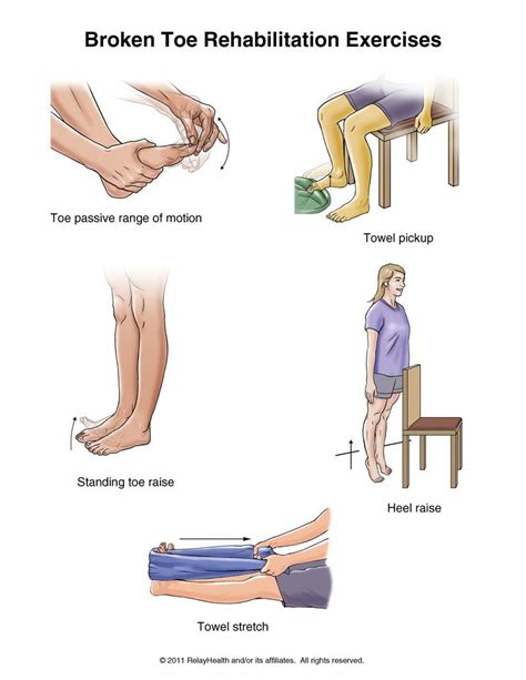 Summit Medical Group - Toe Fracture Exercises | Toe exercises, Shoulder exercises physical ...