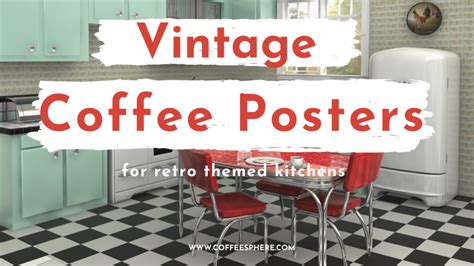 17 Wish List Worthy Vintage Coffee Posters