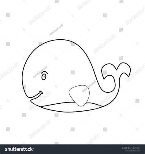 Vector Drawing Colorless Submarine Stock Vector (Royalty Free ...