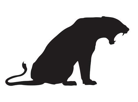 silhouette of a female lion 12932892 PNG