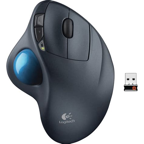 Logitech M570 Laser Wireless Trackball 910-001799 B&H Photo