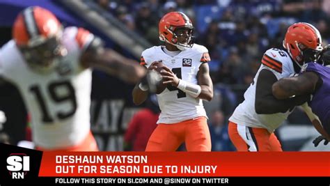 Deshaun Watson Out for Season Due to Injury - One News Page VIDEO