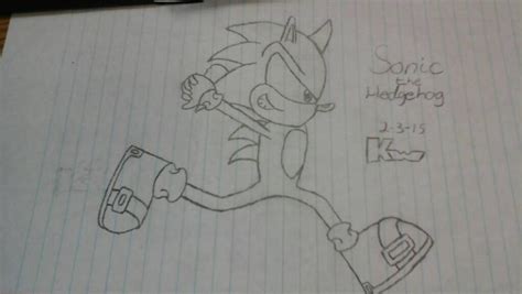 Sonic (Running Pose) by MobianCanine on DeviantArt