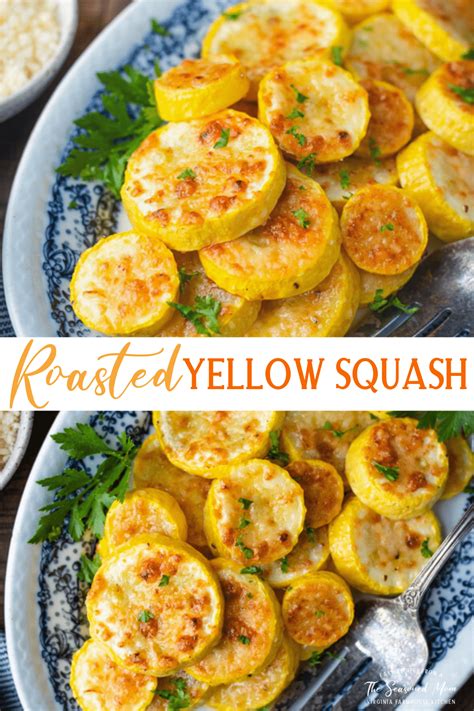 Roasted Yellow Squash {3 Ingredients!} - The Seasoned Mom