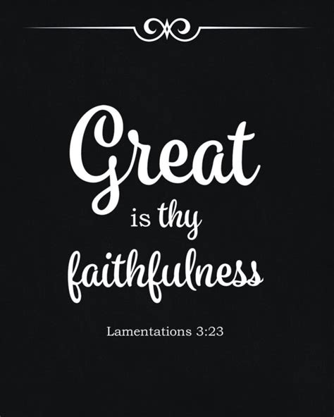 Lamentations 3:23 Faithfulness – Encouraging Bible Verses