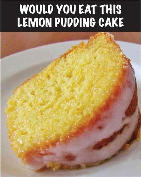 HOMEMADE LEMON PUDDING CAKE - All Recipes