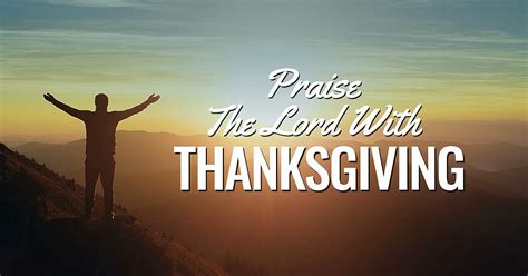 Praise The Lord With Thanksgiving Video | The Skit Guys