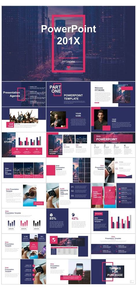 Corporate Ppt Template in 2023 | Powerpoint presentation design, Social ...