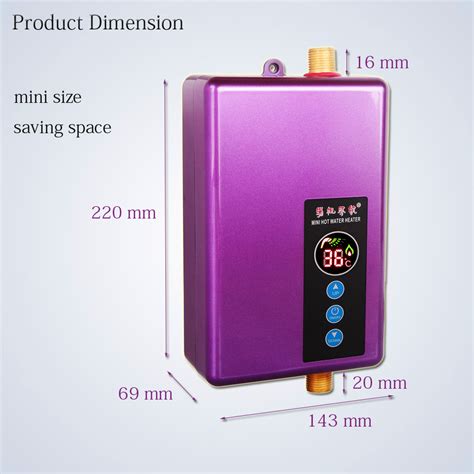 Fresh Design Tankless Instant Hot Electric Water Heater Automatic Electric Water Heater For ...