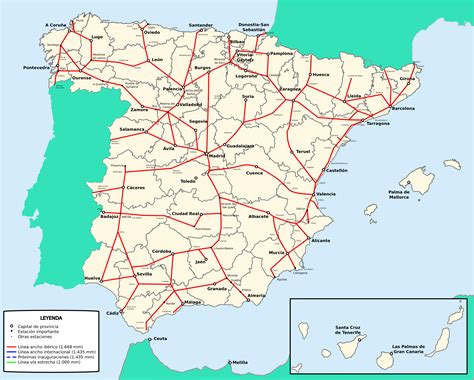 Spain Rail Train Map | Hot Sex Picture