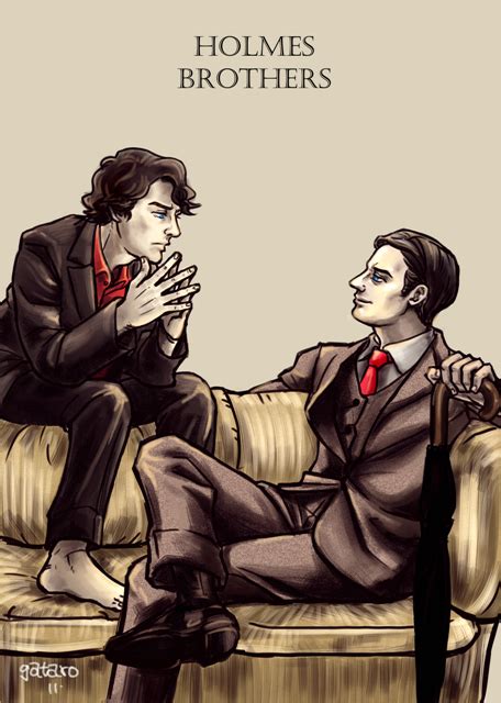 The Holmes Brothers - sherlock-on-bbc-one Fan Art Sherlock Bbc, Sherlock Holmes Benedict ...