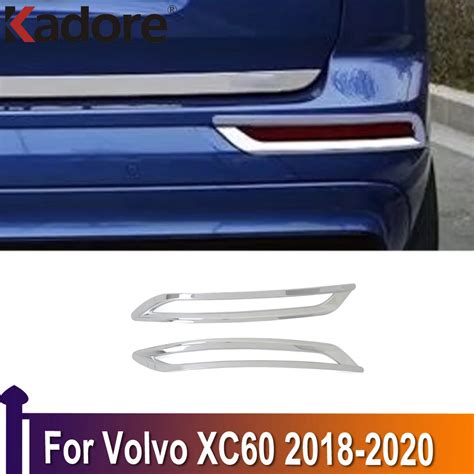 For Volvo XC60 XC 60 2018 2019 2020 Rear Fog Light Lamp Cover Sticker ...