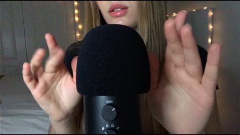 ASMR hand sounds & finger fluttering pt 4! - YouTube