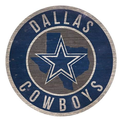 Dallas Cowboys Logo with state sign - Walmart.com