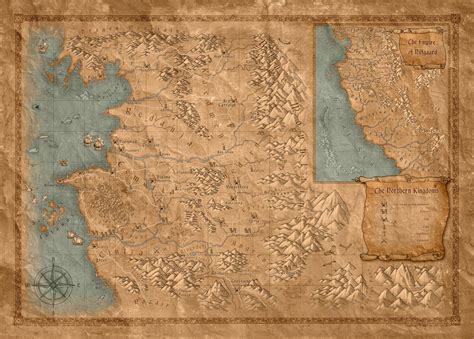 Witcher Map | The witcher, World map art, Map